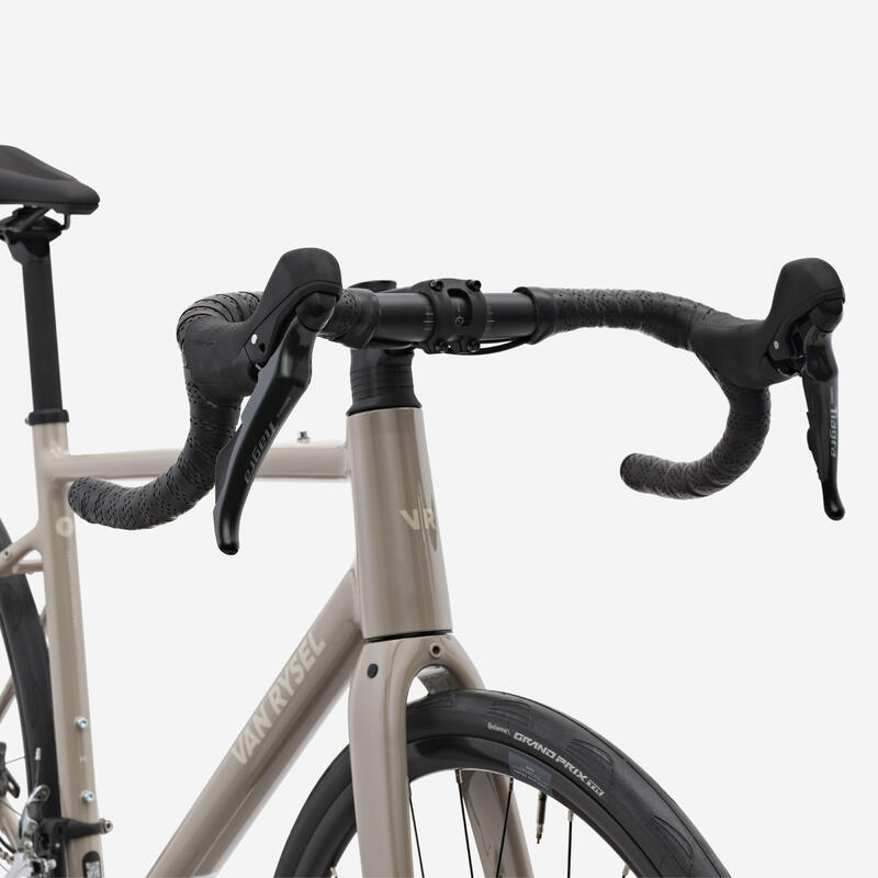 Bicicletă de șosea Shimano Tiagra 2x10v, EDR AF2 Bej