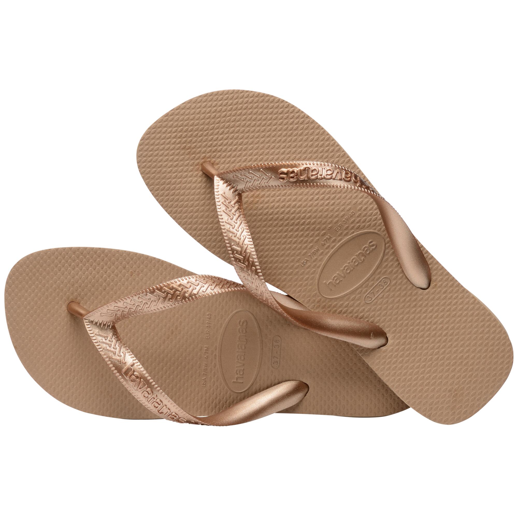 Infradito donna HAVAIANAS TOP TIRAS oro 4/4