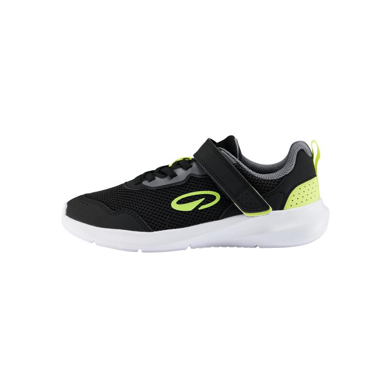 Încălțăminte sport, cu velcro, respirantă și ușoară, Play Sporty, negru, copii
