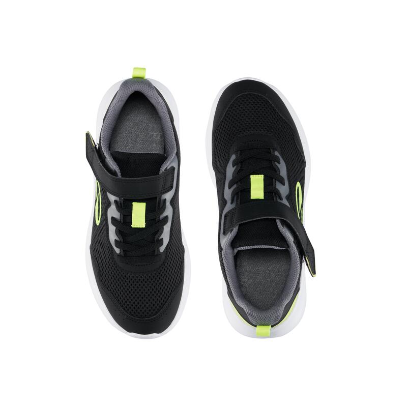 Încălțăminte sport, cu velcro, respirantă și ușoară, Play Sporty, negru, copii