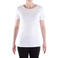 Bela ženska majica s kratkimi rokavi SPORTEE
