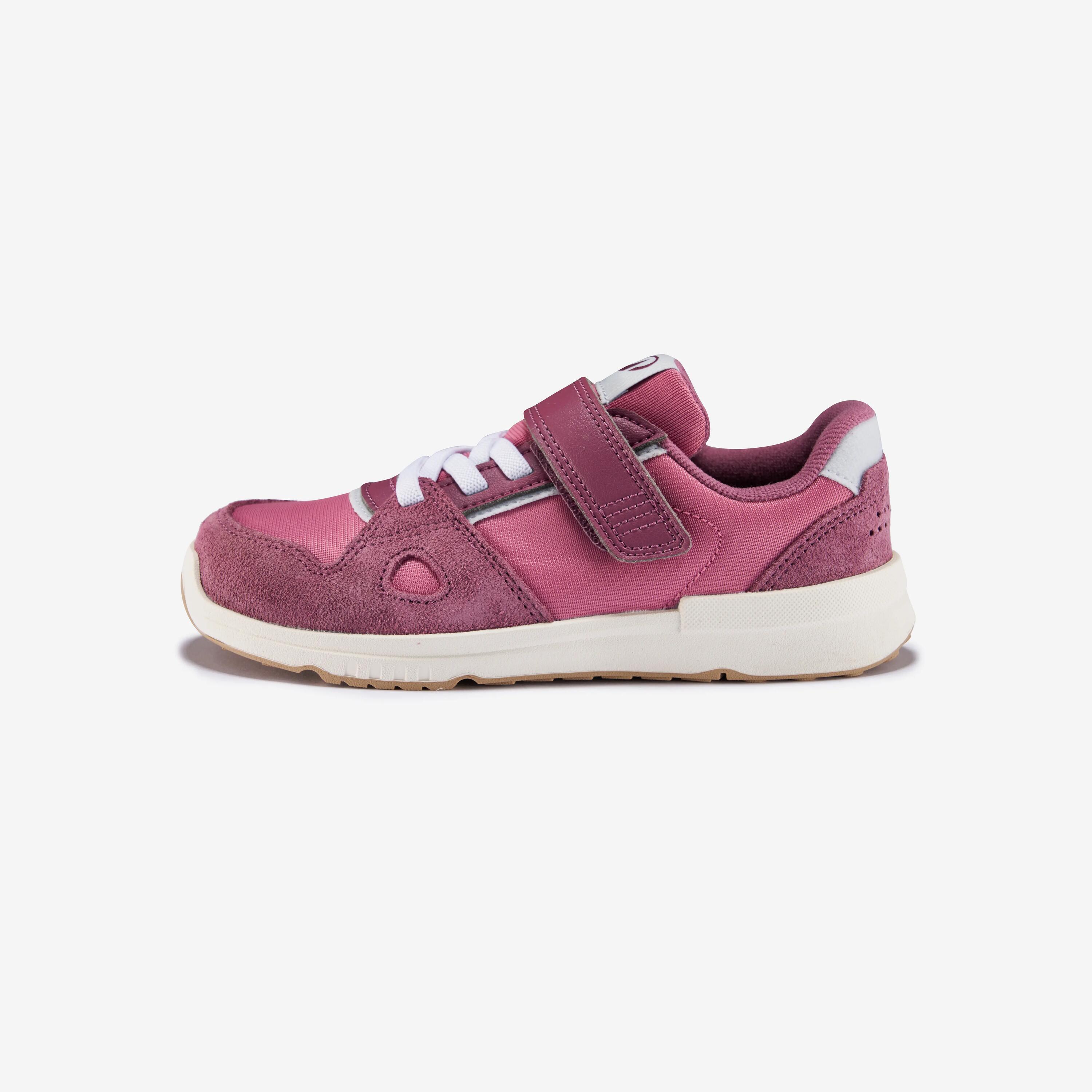 Încălțăminte Barefoot din piele, respirabilă, Stepper Leather roz, Copii 19/25