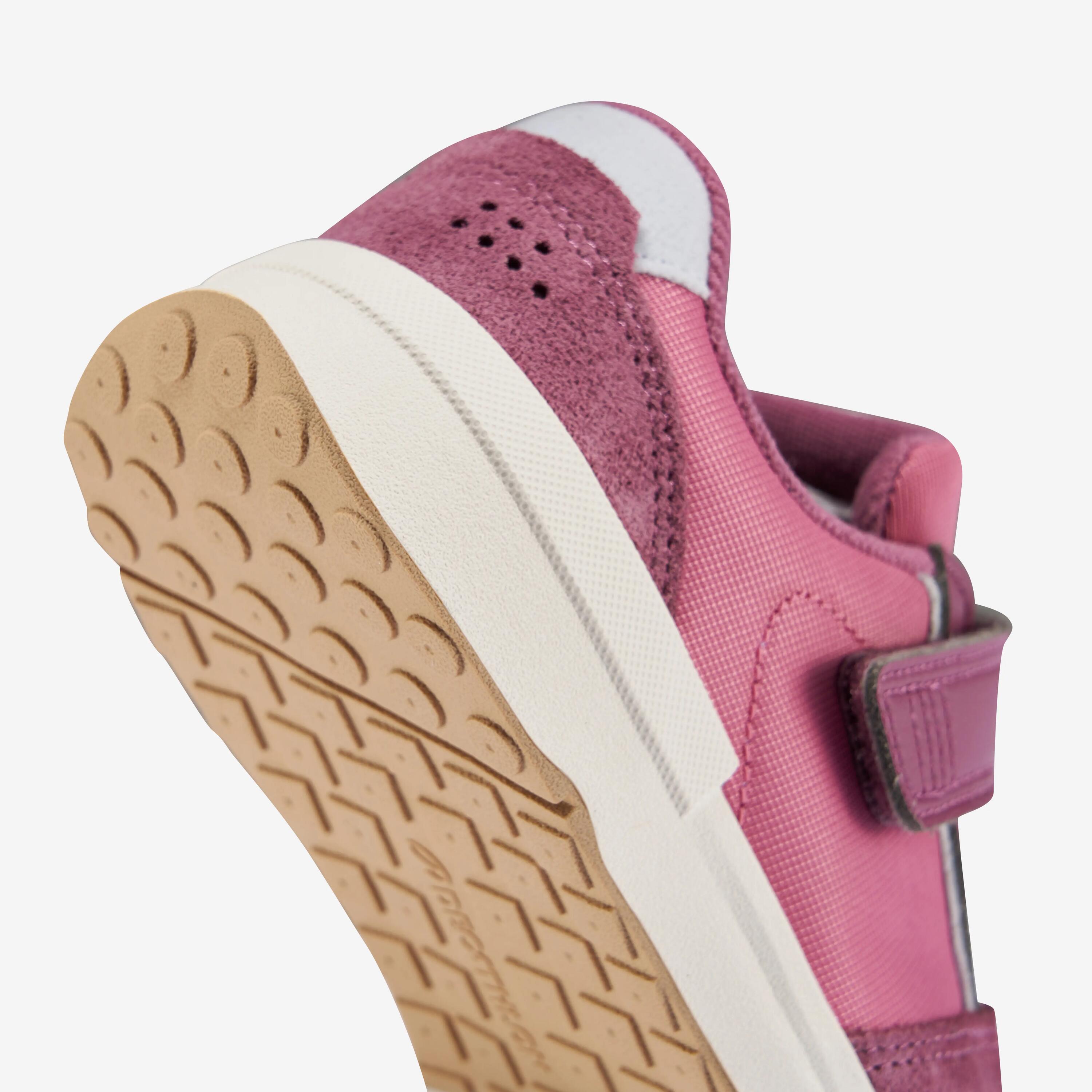 Încălțăminte Barefoot din piele, respirabilă, Stepper Leather roz, Copii 6/25
