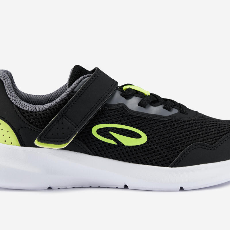 Încălțăminte sport, cu velcro, respirantă și ușoară, Play Sporty, negru, copii