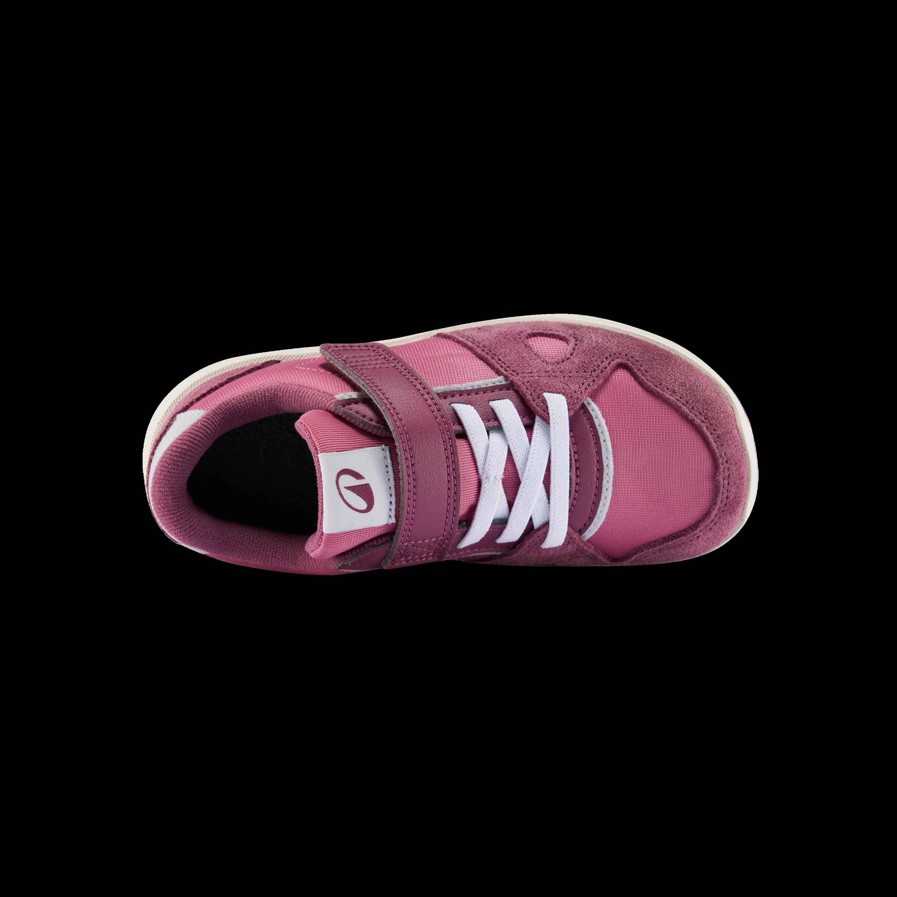 Încălțăminte Barefoot din piele, respirabilă, Stepper Leather roz, Copii 22/25