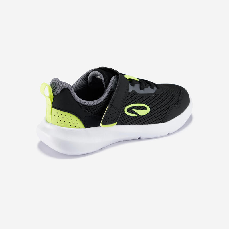 Încălțăminte sport, cu velcro, respirantă și ușoară, Play Sporty, negru, copii