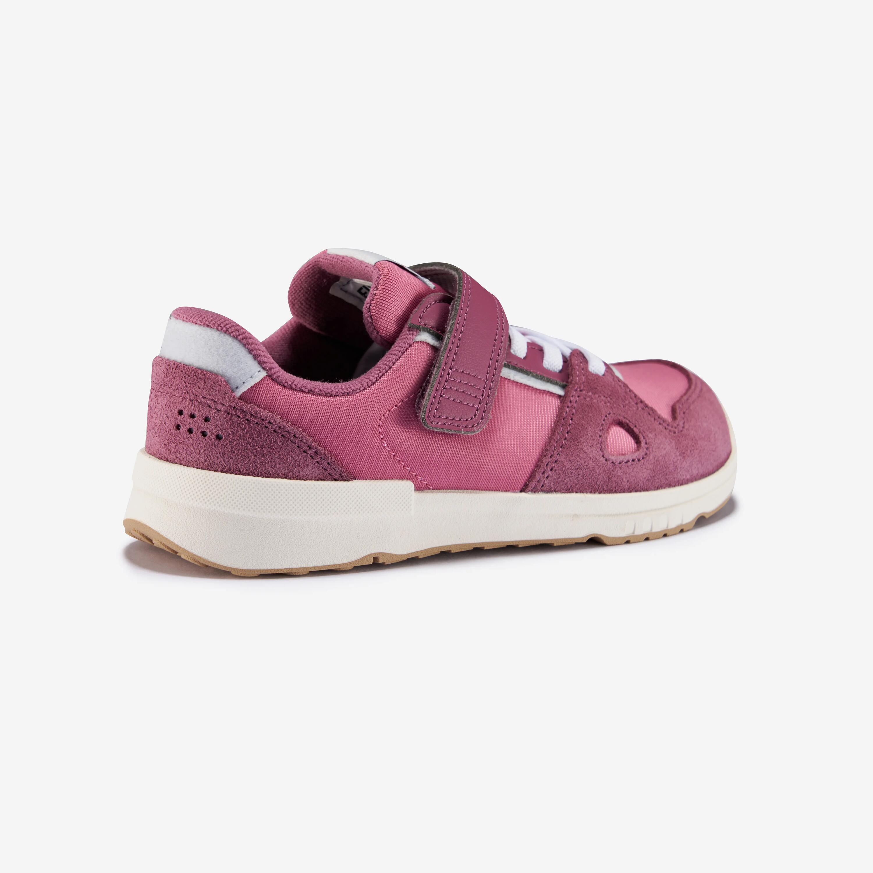 Încălțăminte Barefoot din piele, respirabilă, Stepper Leather roz, Copii 17/25