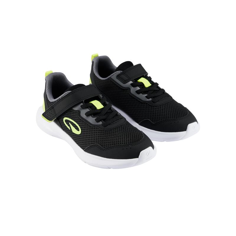 Încălțăminte sport, cu velcro, respirantă și ușoară, Play Sporty, negru, copii