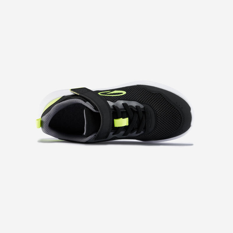 Încălțăminte sport, cu velcro, respirantă și ușoară, Play Sporty, negru, copii