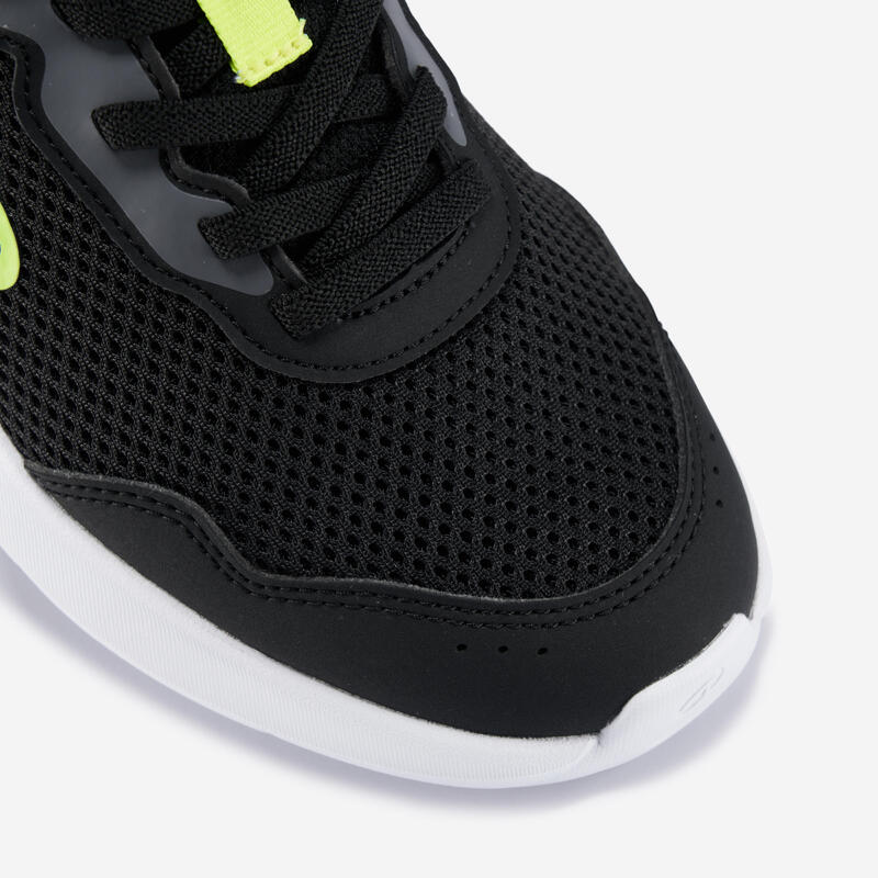 Încălțăminte sport, cu velcro, respirantă și ușoară, Play Sporty, negru, copii