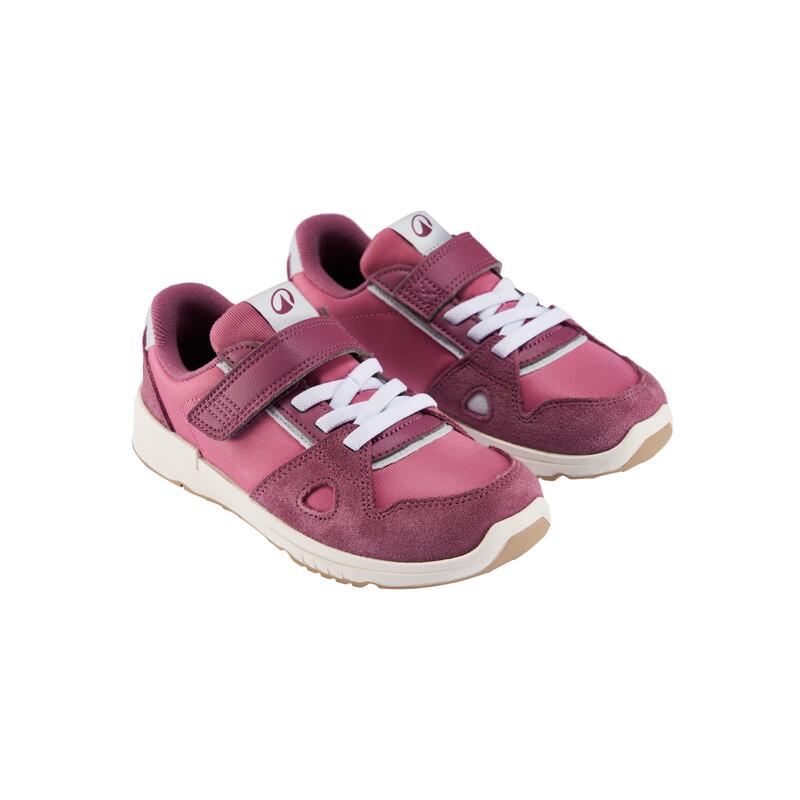 Încălțăminte Barefoot din piele, respirabilă, Stepper Leather roz, Copii