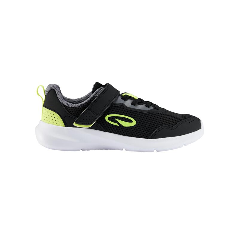 Încălțăminte sport, cu velcro, respirantă și ușoară, Play Sporty, negru, copii