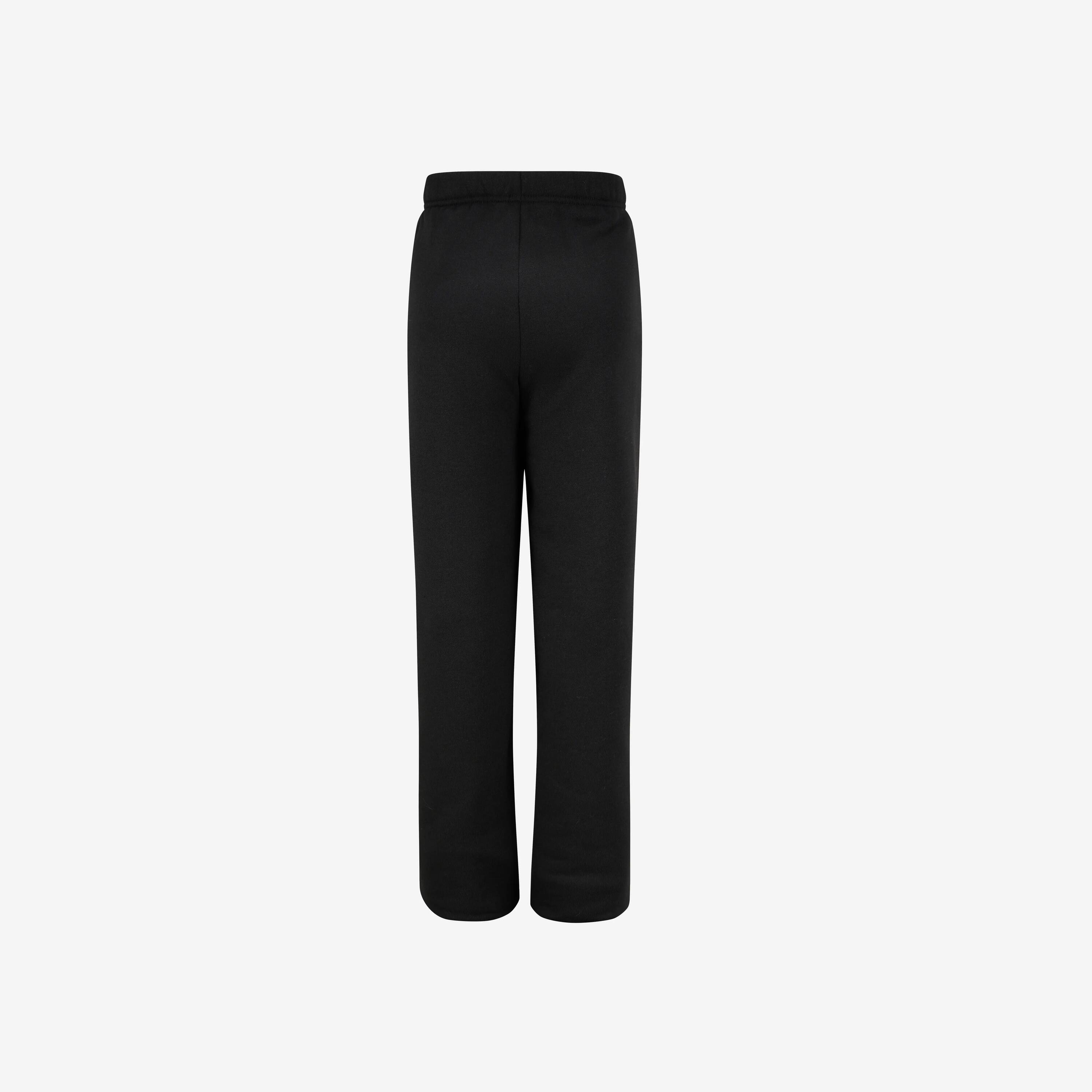 Pantalon de trening călduros din fleece, negru, copii 14/20