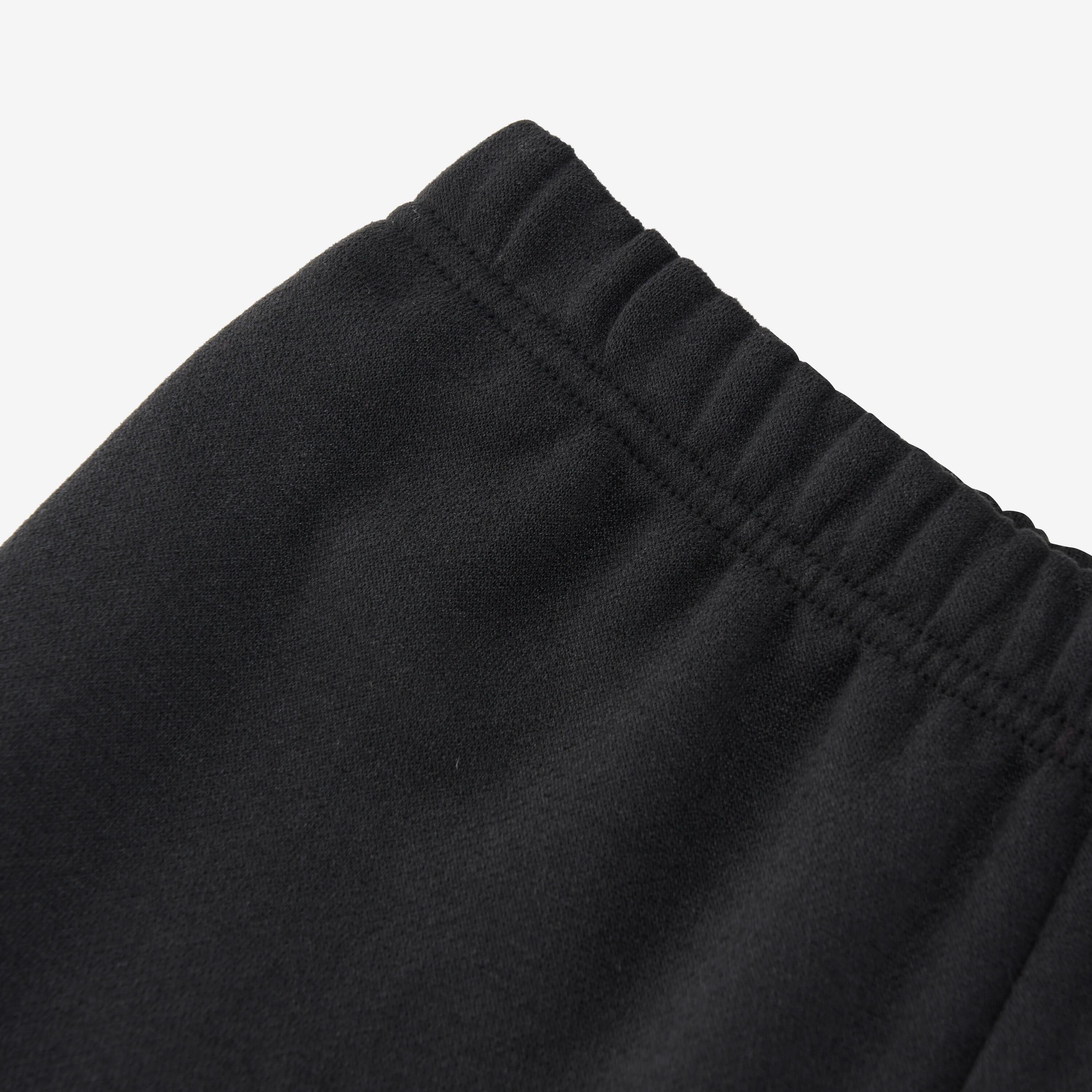 Pantalon de trening călduros din fleece, negru, copii 18/20