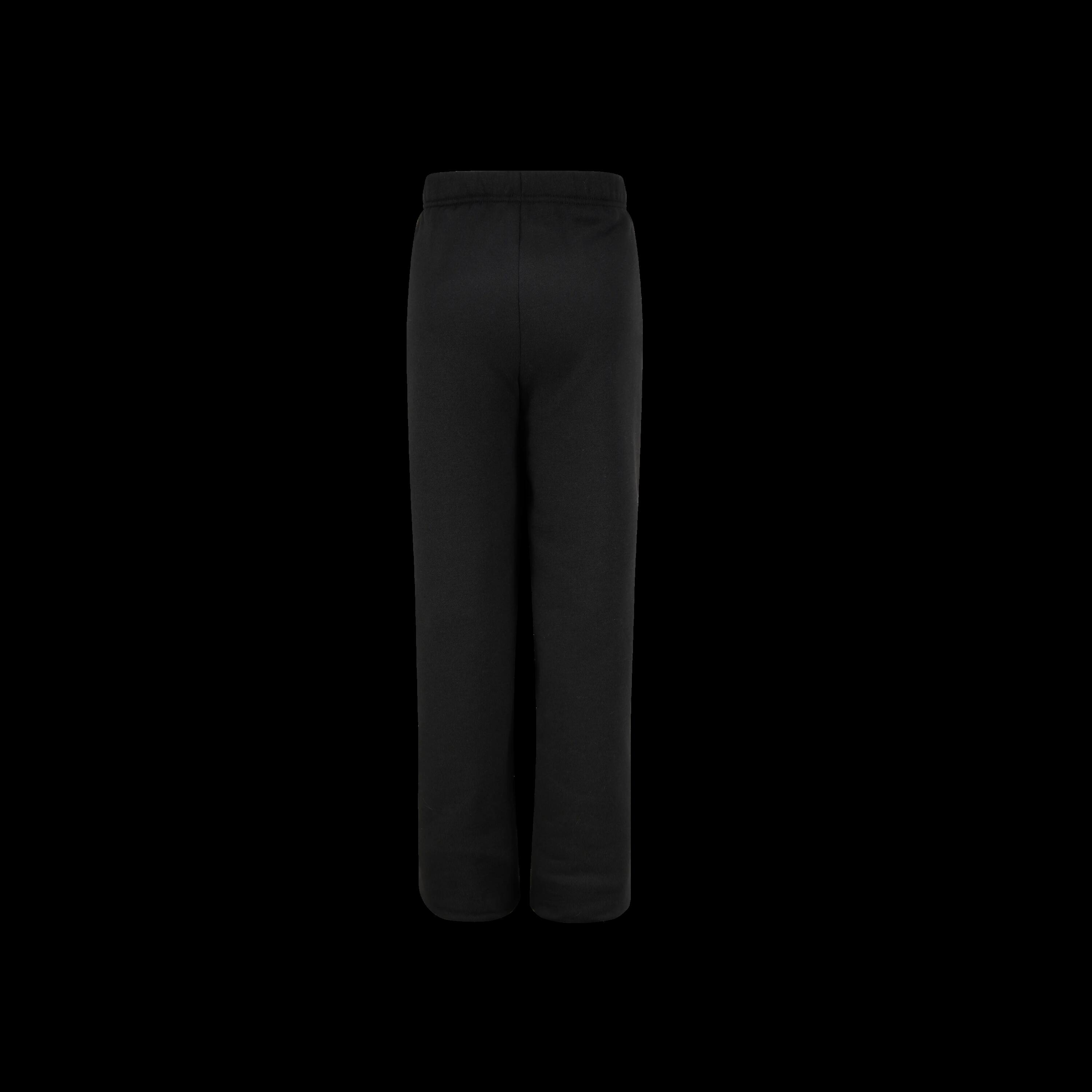 Pantalon de trening călduros din fleece, negru, copii 15/20