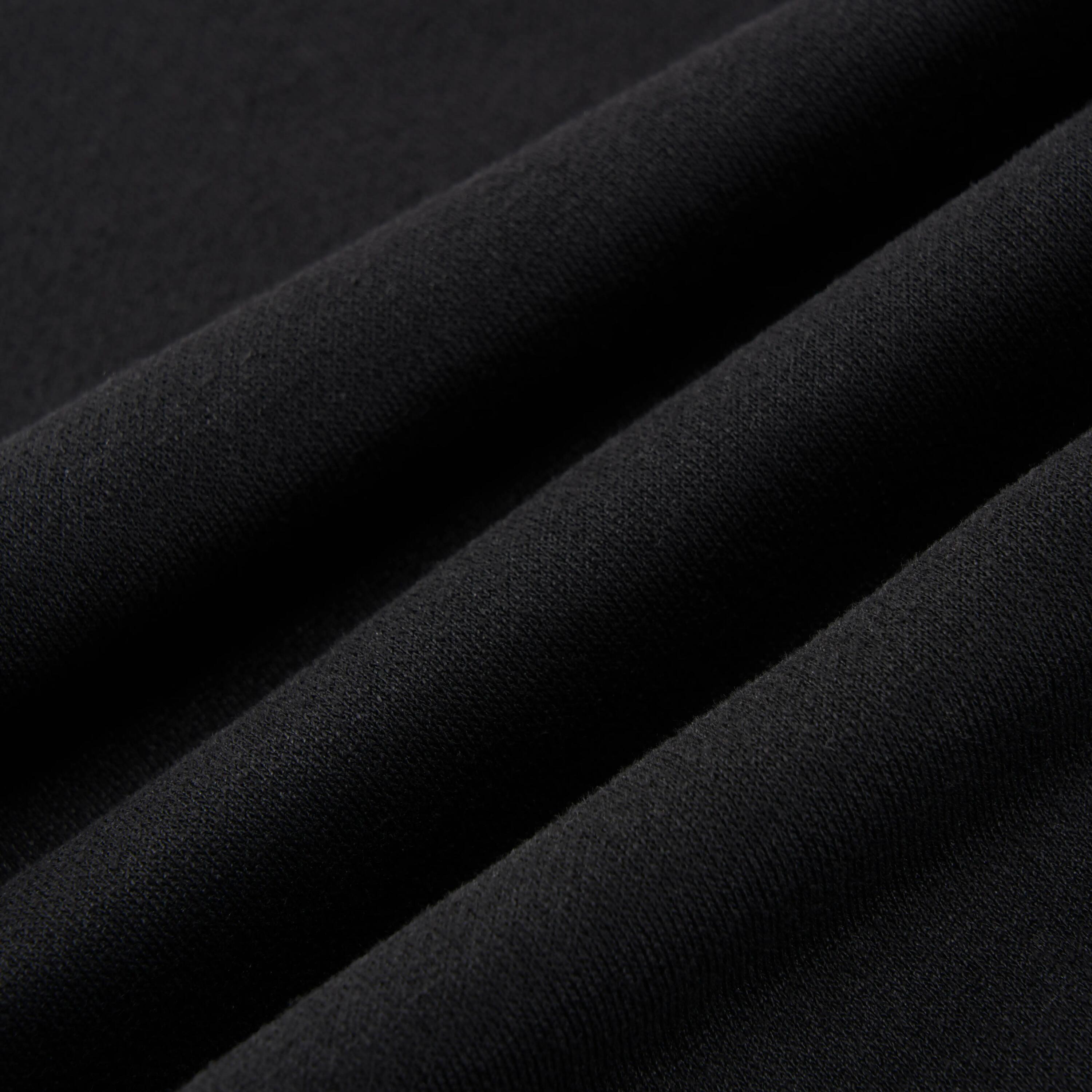 Pantalon de trening călduros din fleece, negru, copii 20/20