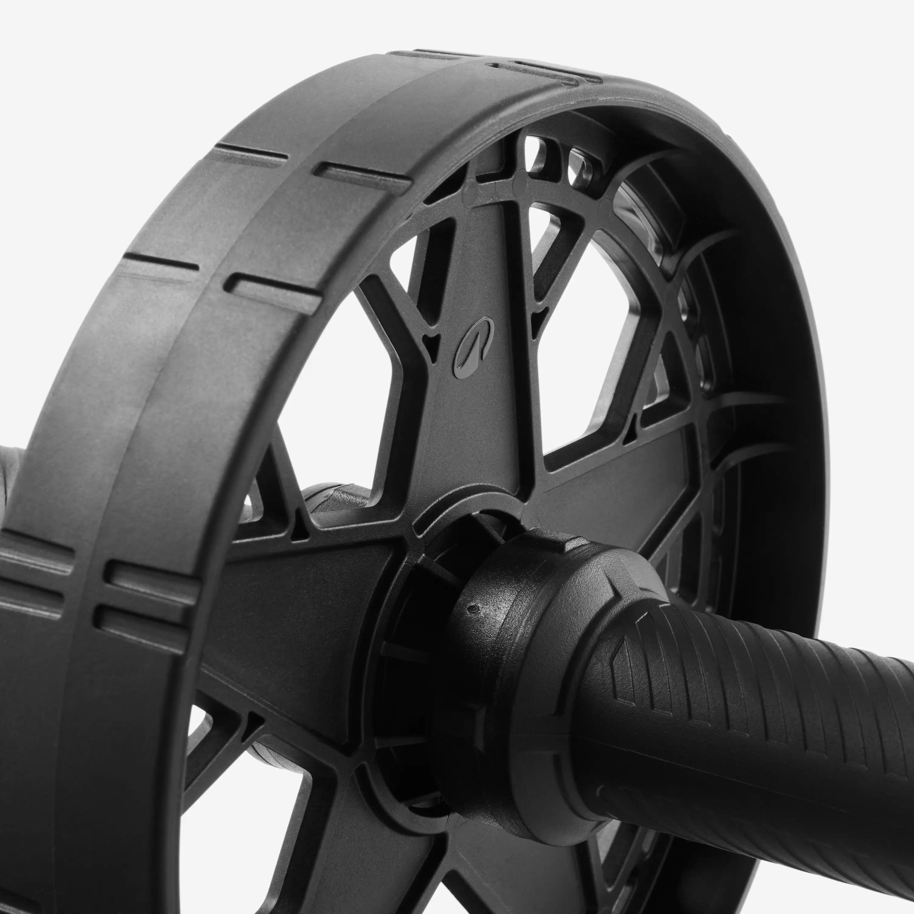 Compact Collapsible Ab Wheel - Black -  4