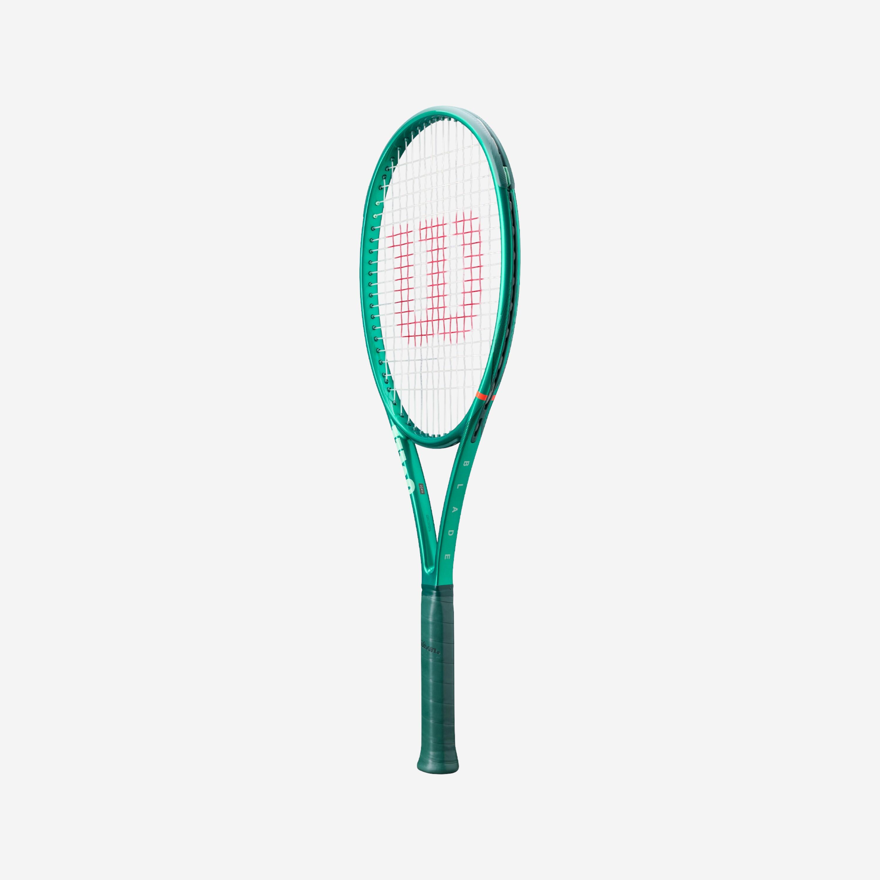 Wilson Blade 98 16x19 v10 Tennisschläger, 305g unbesaitet, Erwachsene grün 6/6