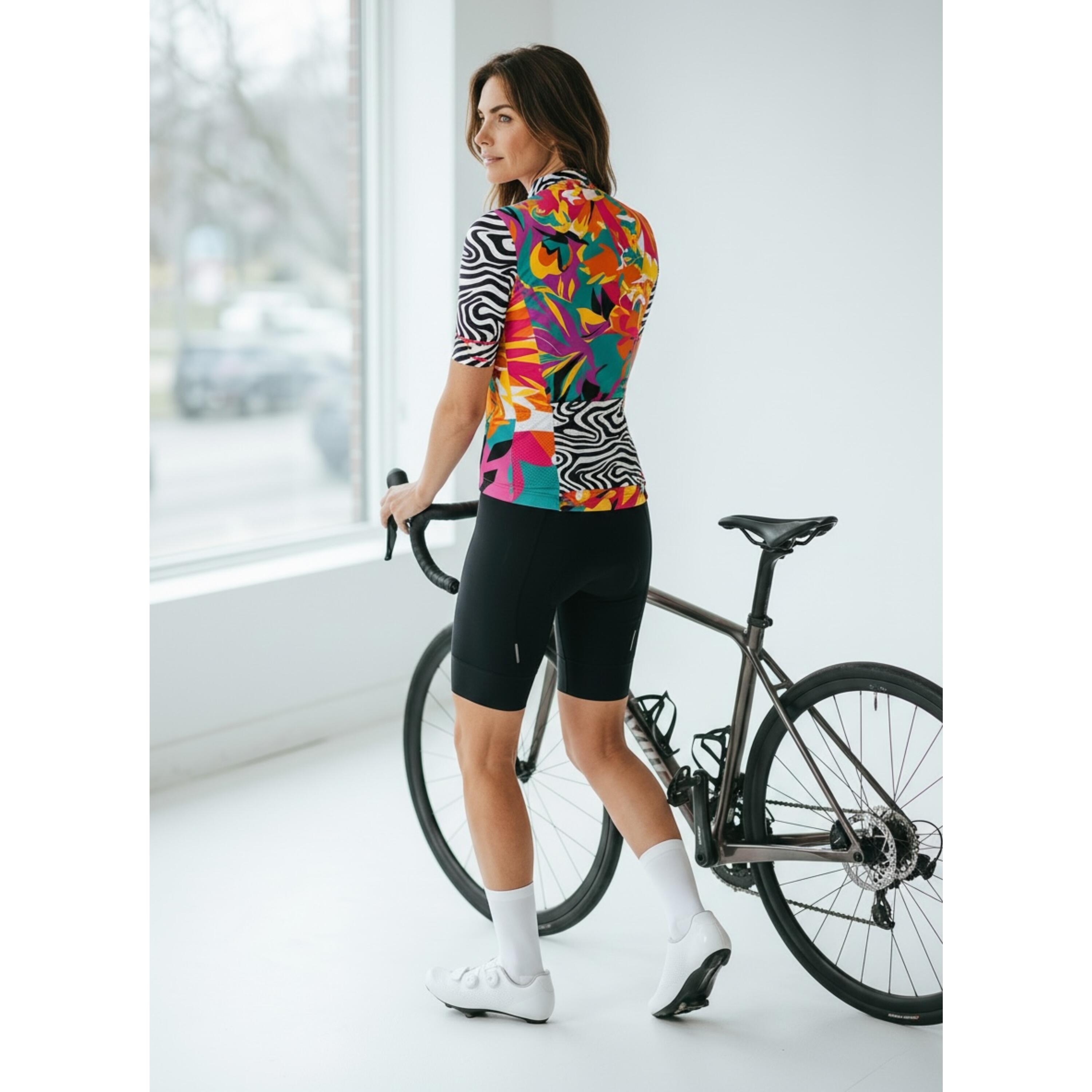 Koszulka rowerowa damska Quest Zebra 5/5