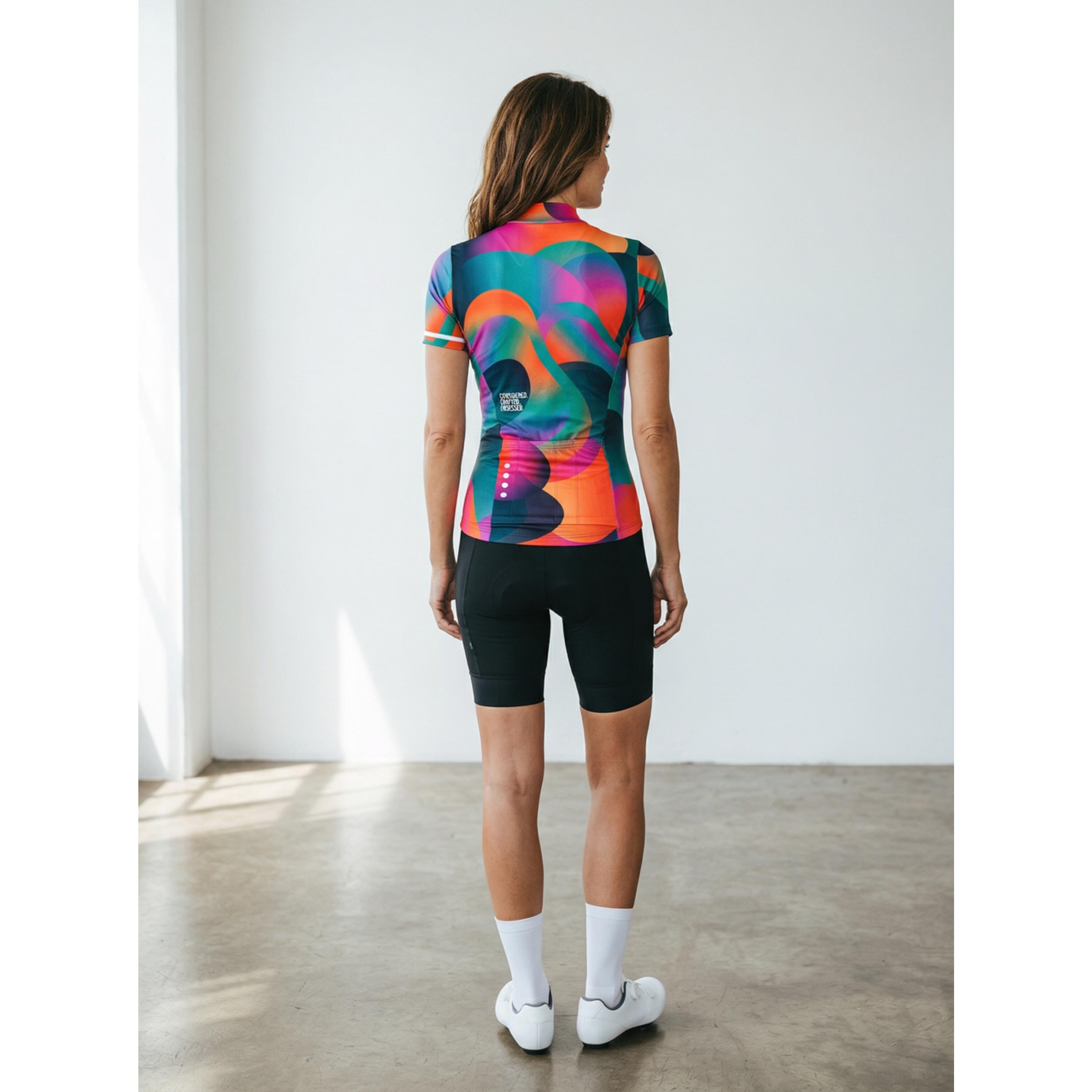 Koszulka rowerowa damska Quest Blossom 2/2