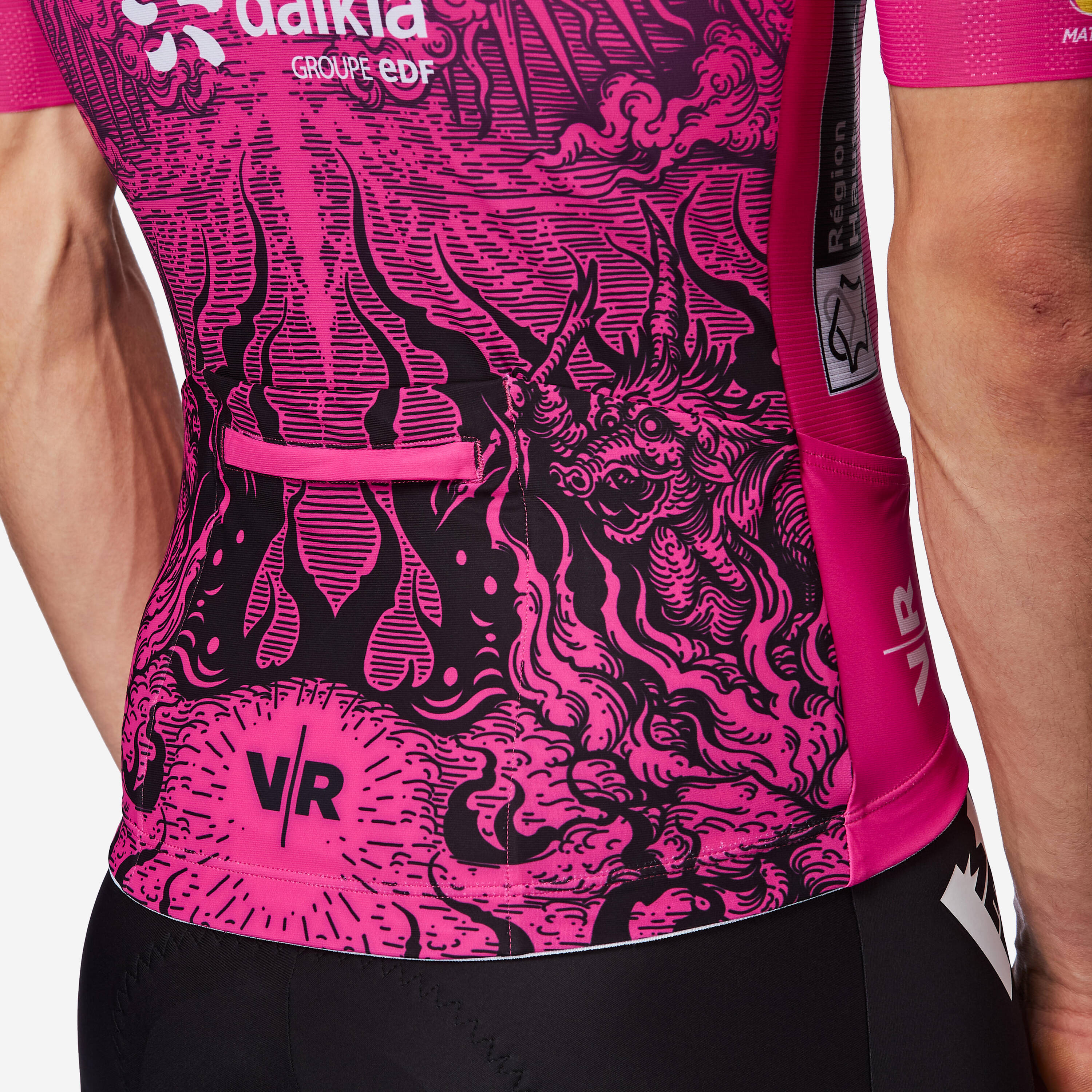 Short-sleeved road cycling jersey, RCR-R VAN RYSEL ROUBAIX Replica -  5