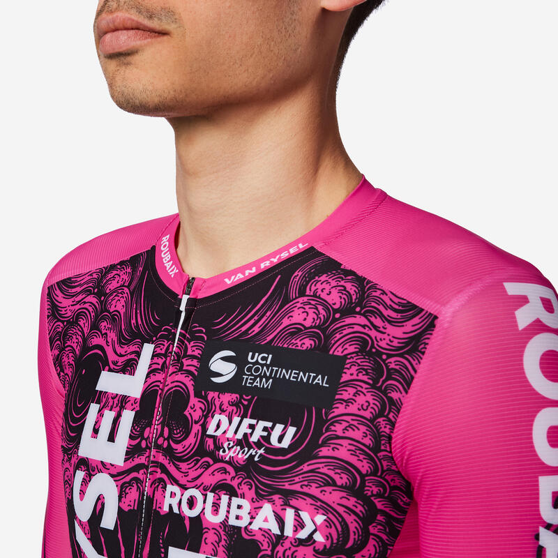 Tricou ciclism pe șosea RCR-R VAN RYSEL ROUBAIX Replica