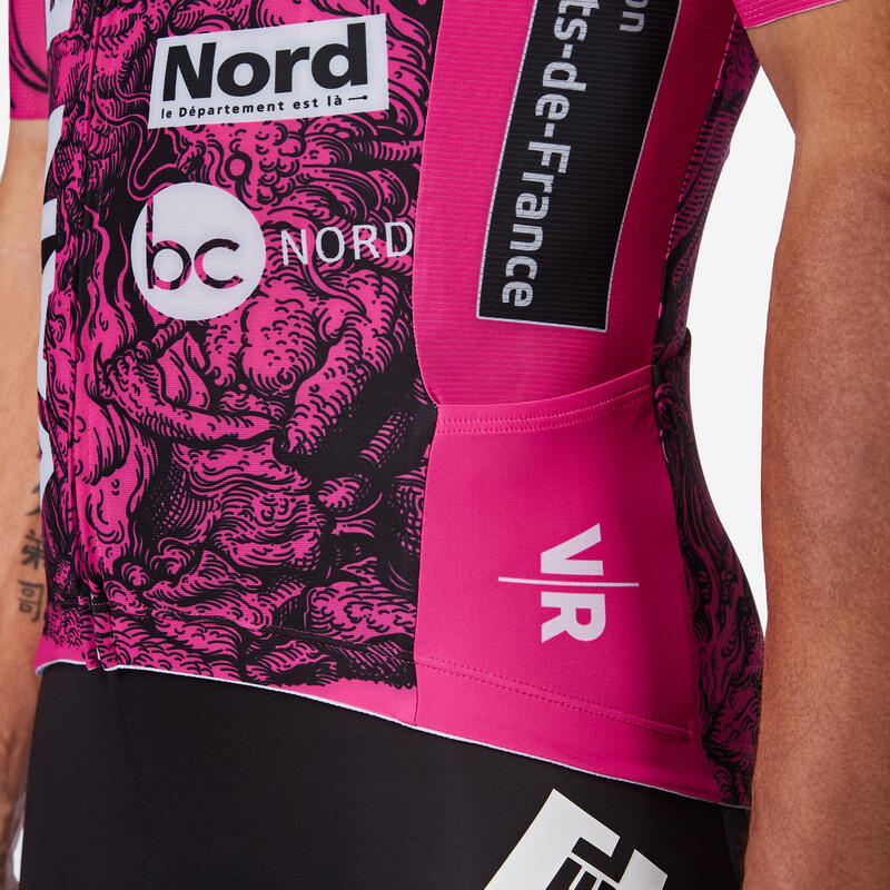 Tricou ciclism pe șosea RCR-R VAN RYSEL ROUBAIX Replica