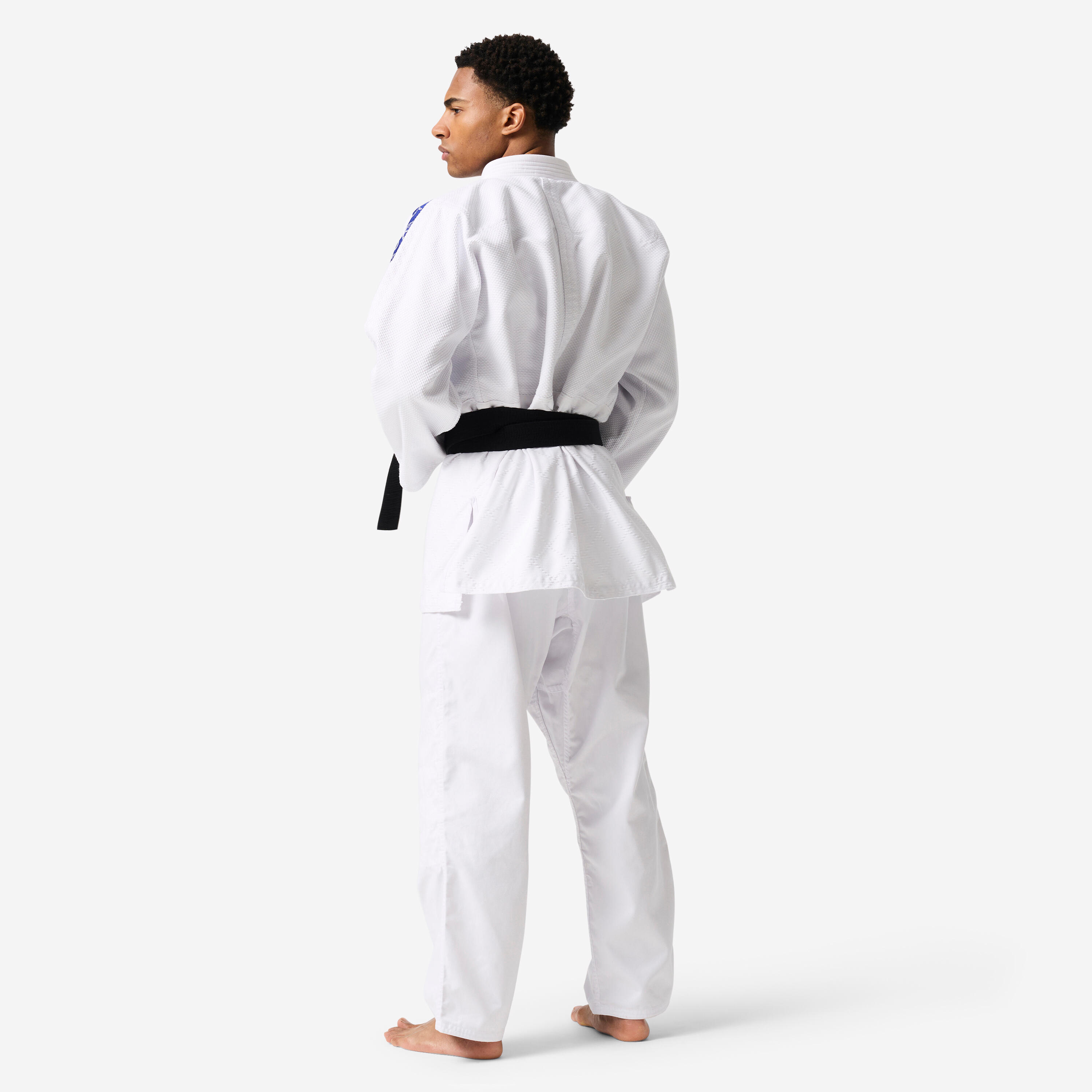 Kimono Judo Adultos Blanco 550 g/m² Resistente 5/7