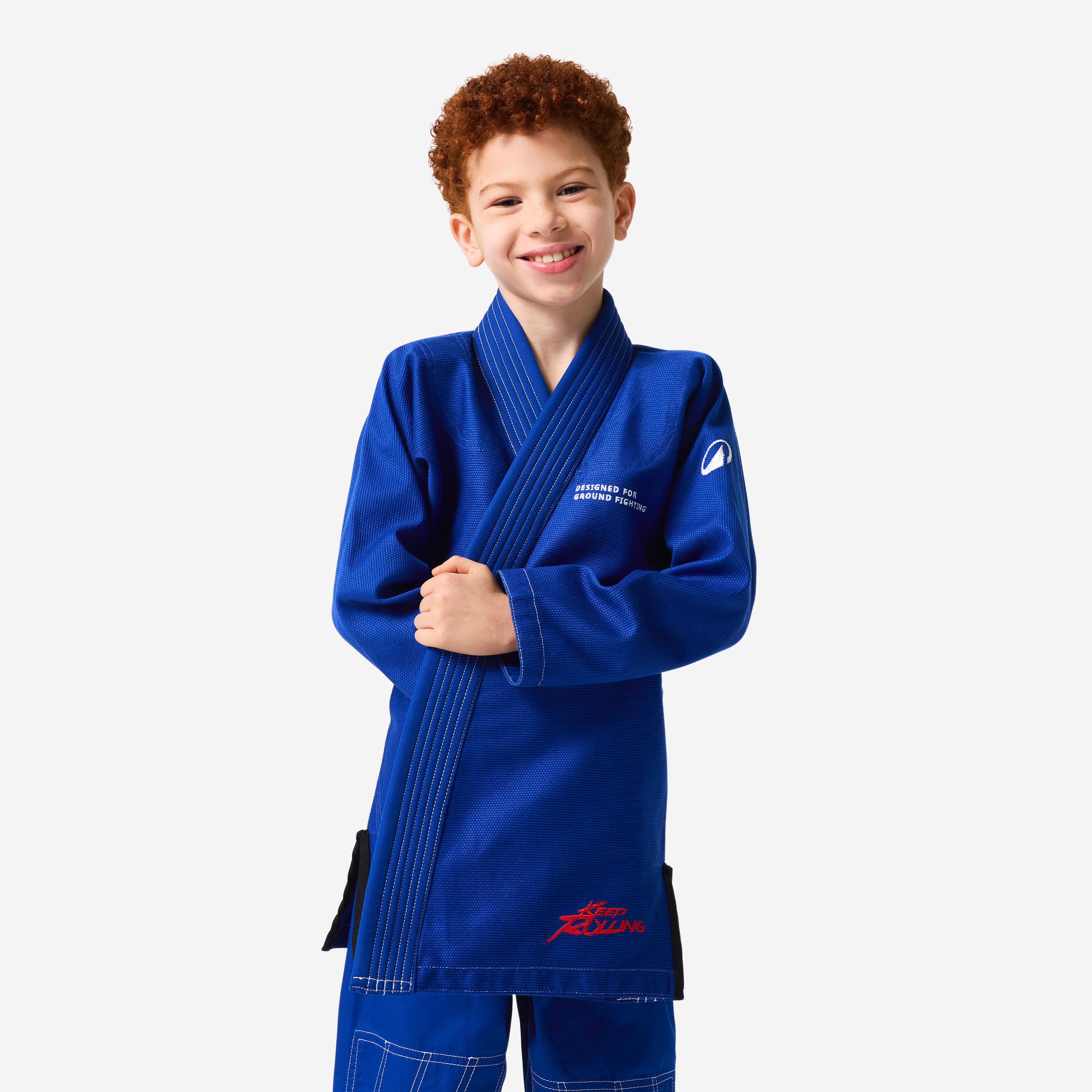 Kimono de JJB résistant 350 g/m² enfant, bleu 4/6