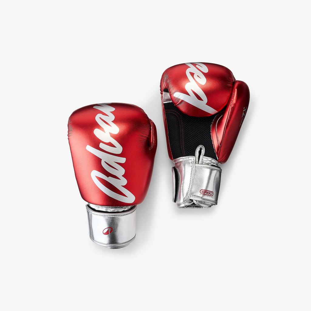 Γάντια Ενηλίκων για Kickboxing/Muay Thai - Κόκκινα