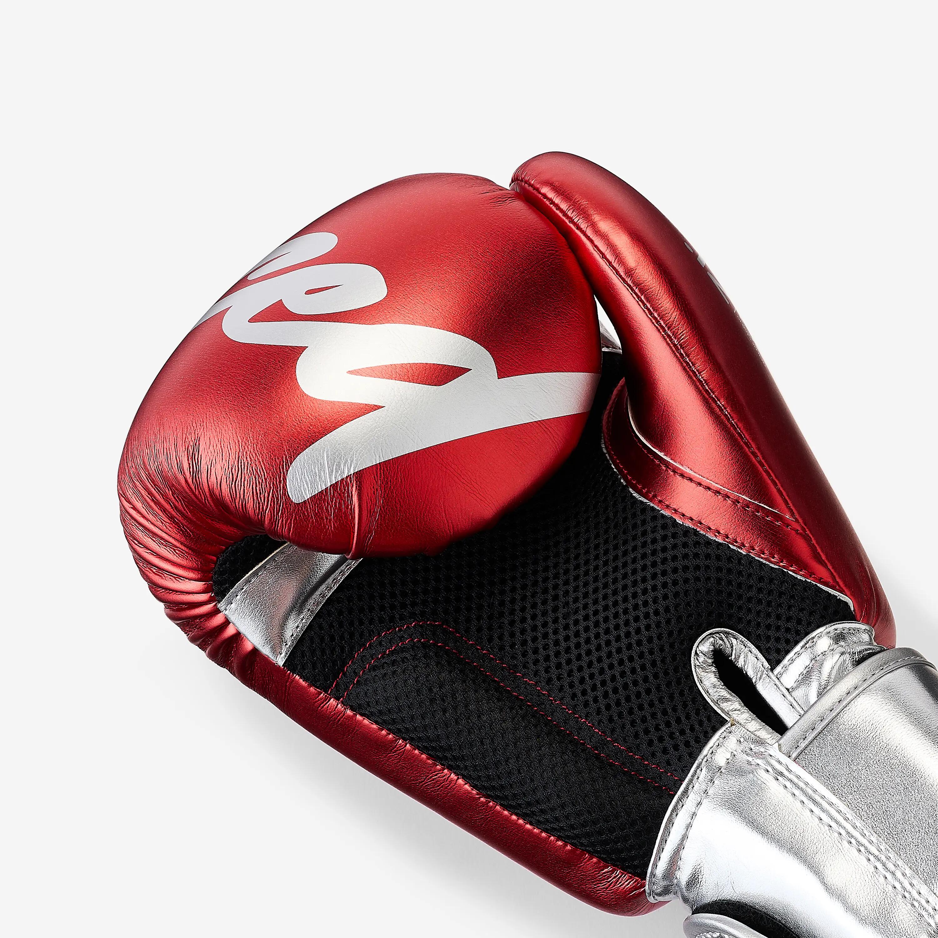 Guants Kick-Boxing/Boxa Tailandesa Adult Vermell 5/7