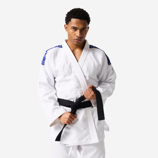 Kimono de judo résistant 550 g/m² adulte, blanc