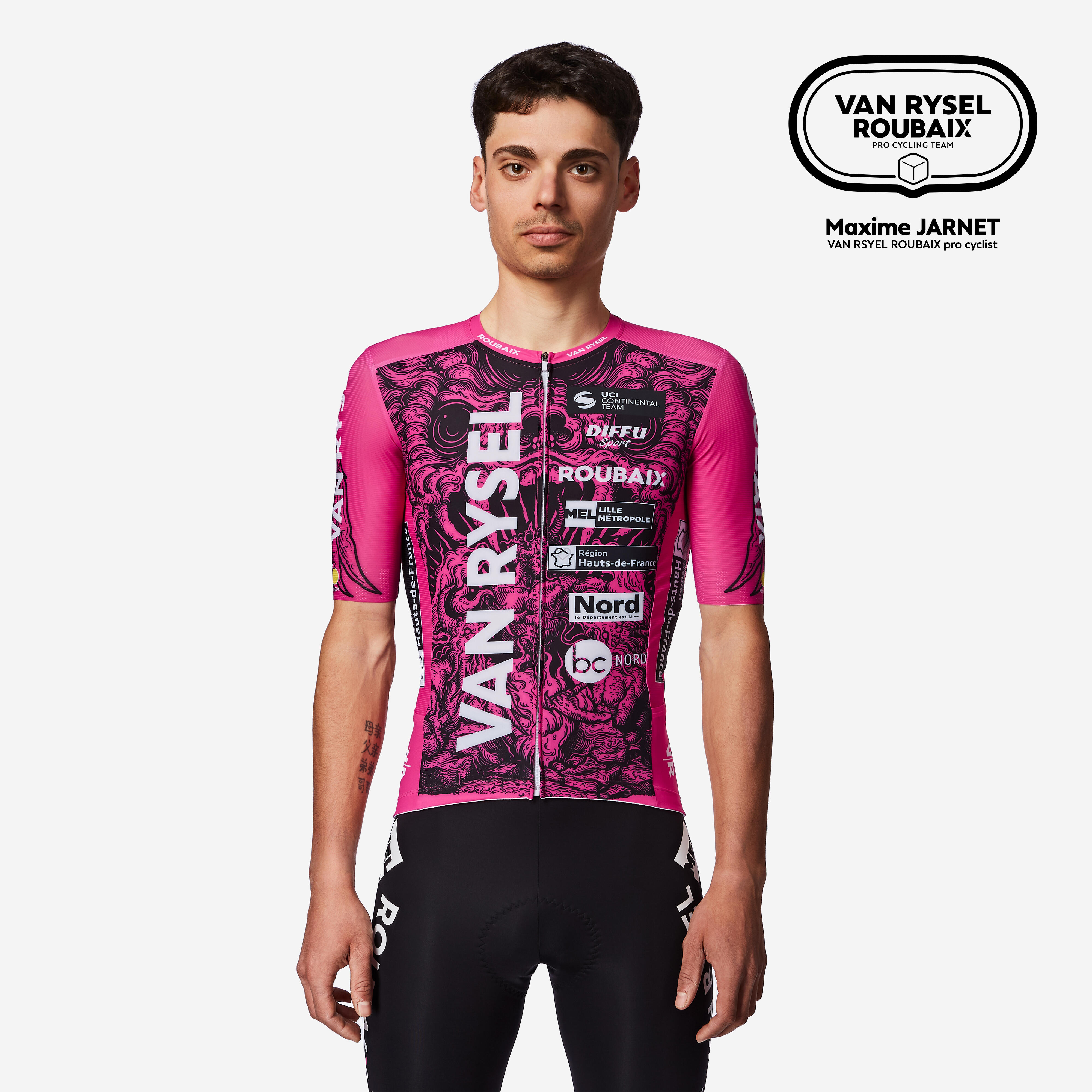 Maillot RCR VAN RYSEL ROUBAIX Unisexe Van Rysel Maillot RCR VAN RYSEL ROUBAIX Unisexe Van Rysel