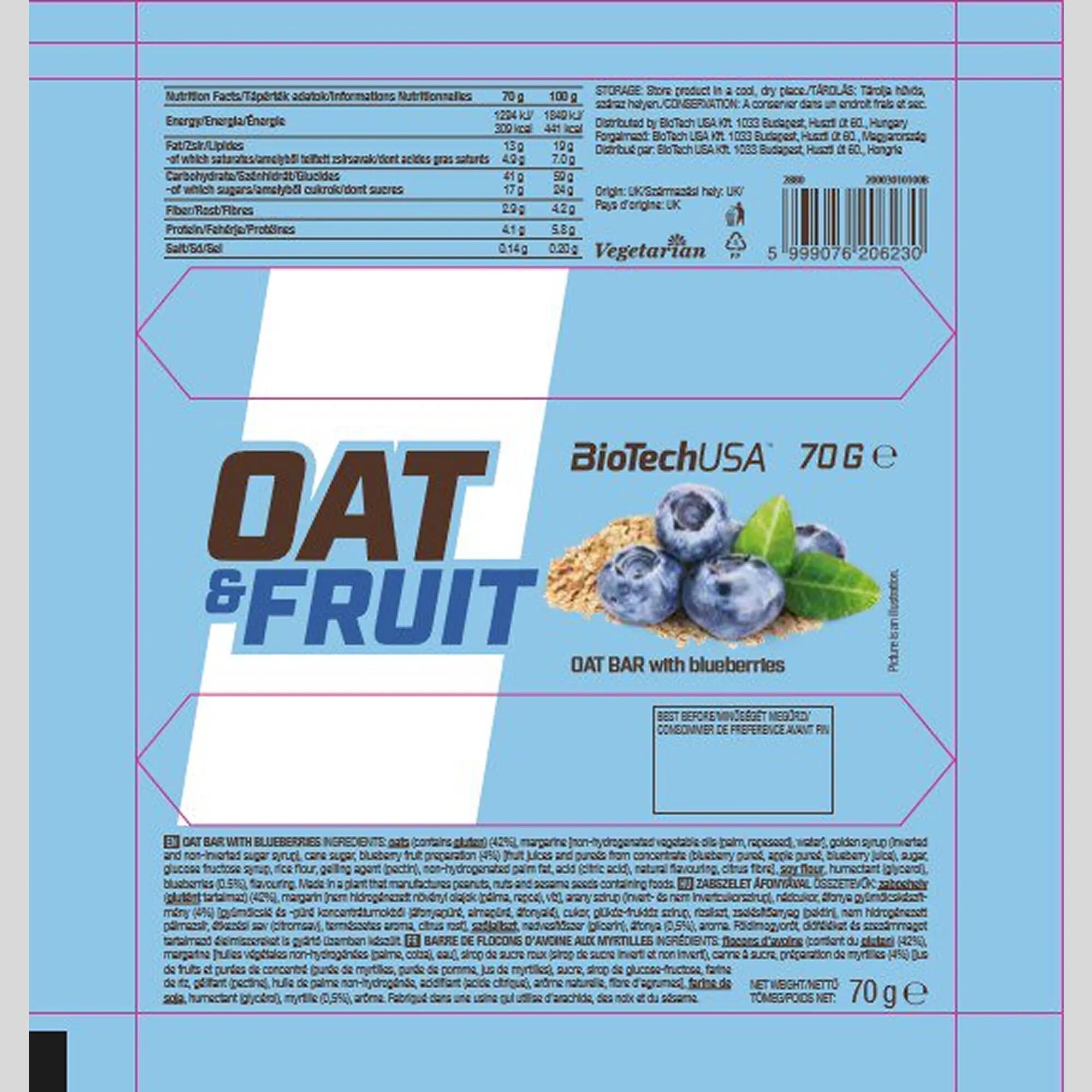 Zabszelet, áfonya - Oat&Fruit 2/2