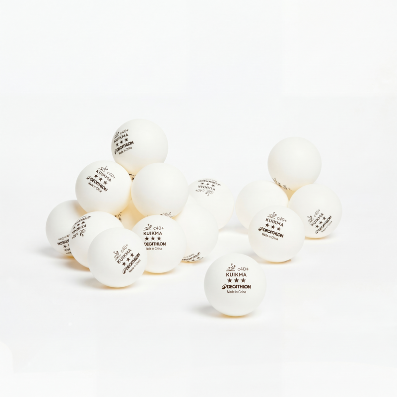 Dieker Sports Balles de tennis de table de qualité supérieure 3 étoiles – [12, 42 100 pièces