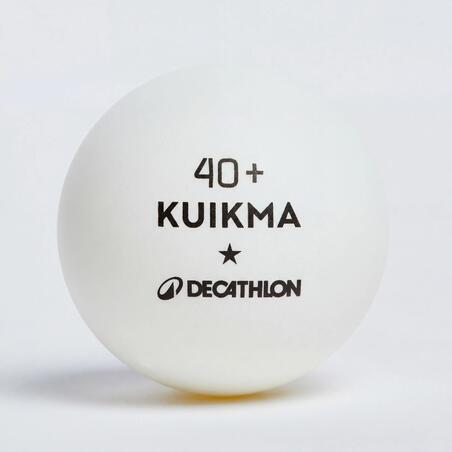 М'ячі для настільного тенісу TTB 100 1* 40+ x 72 білі