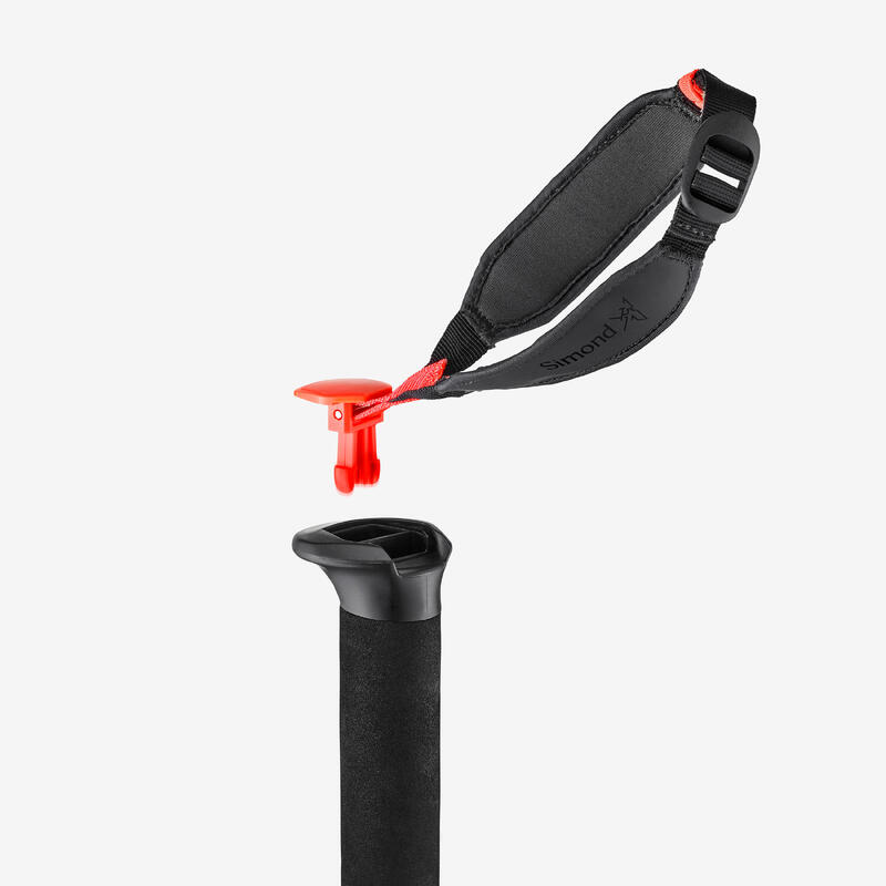 Felnőtt síbot, túrasí, freeride - Monoshaft Safety 