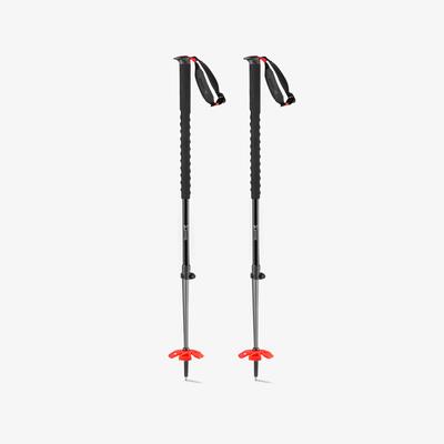 Skistokken vario 2 safety zwart