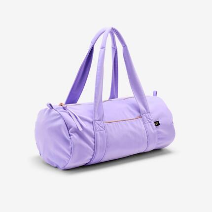 Sac de danse en velours 15L fille, rose