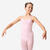 Justaucorps danse classique rose pale fines bretelles filles