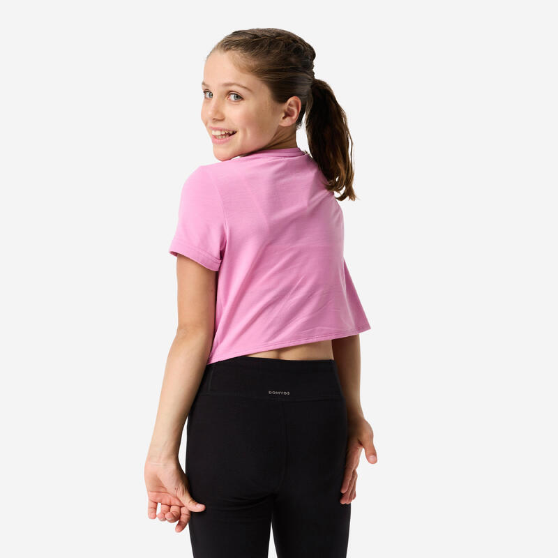Lány tánc crop top 