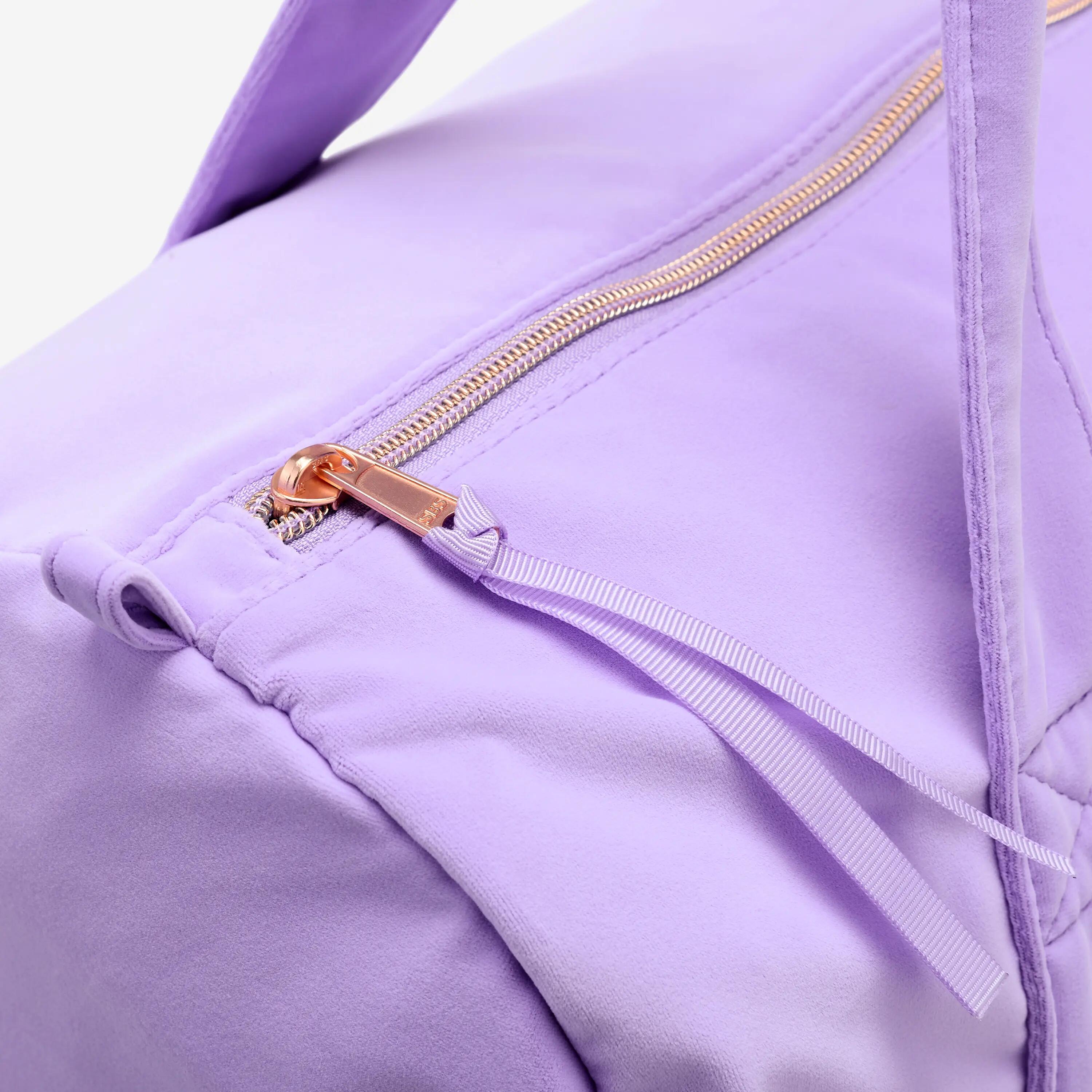 Borsa danza velluto 15L lilla 6/7