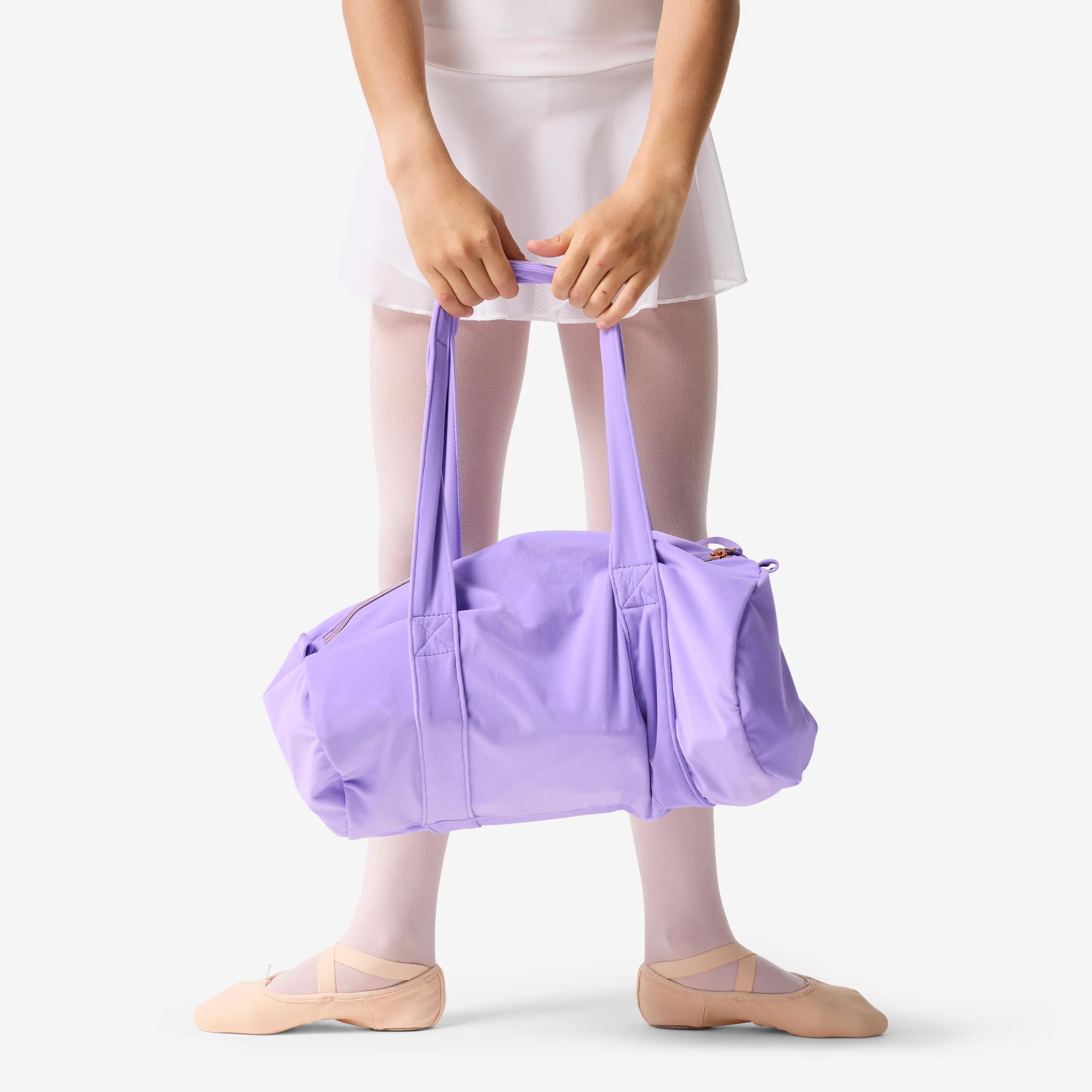 Borsa danza velluto 15L lilla 4/7