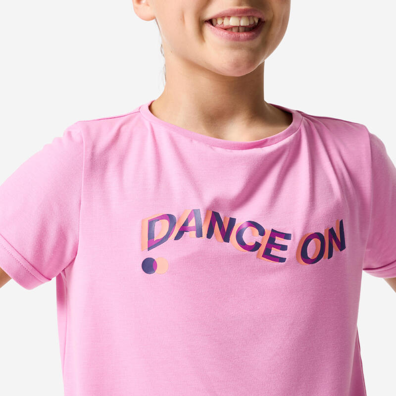 Lány tánc crop top 