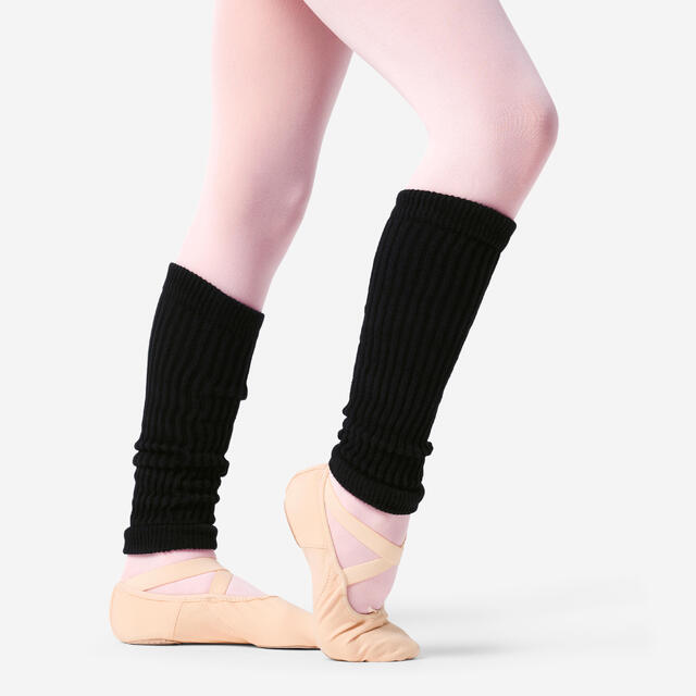 Tanzstulpen Ballett und Modern Dance Mädchen - schwarz