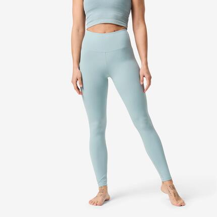 Legging de yoga et pilates doux femme, vert