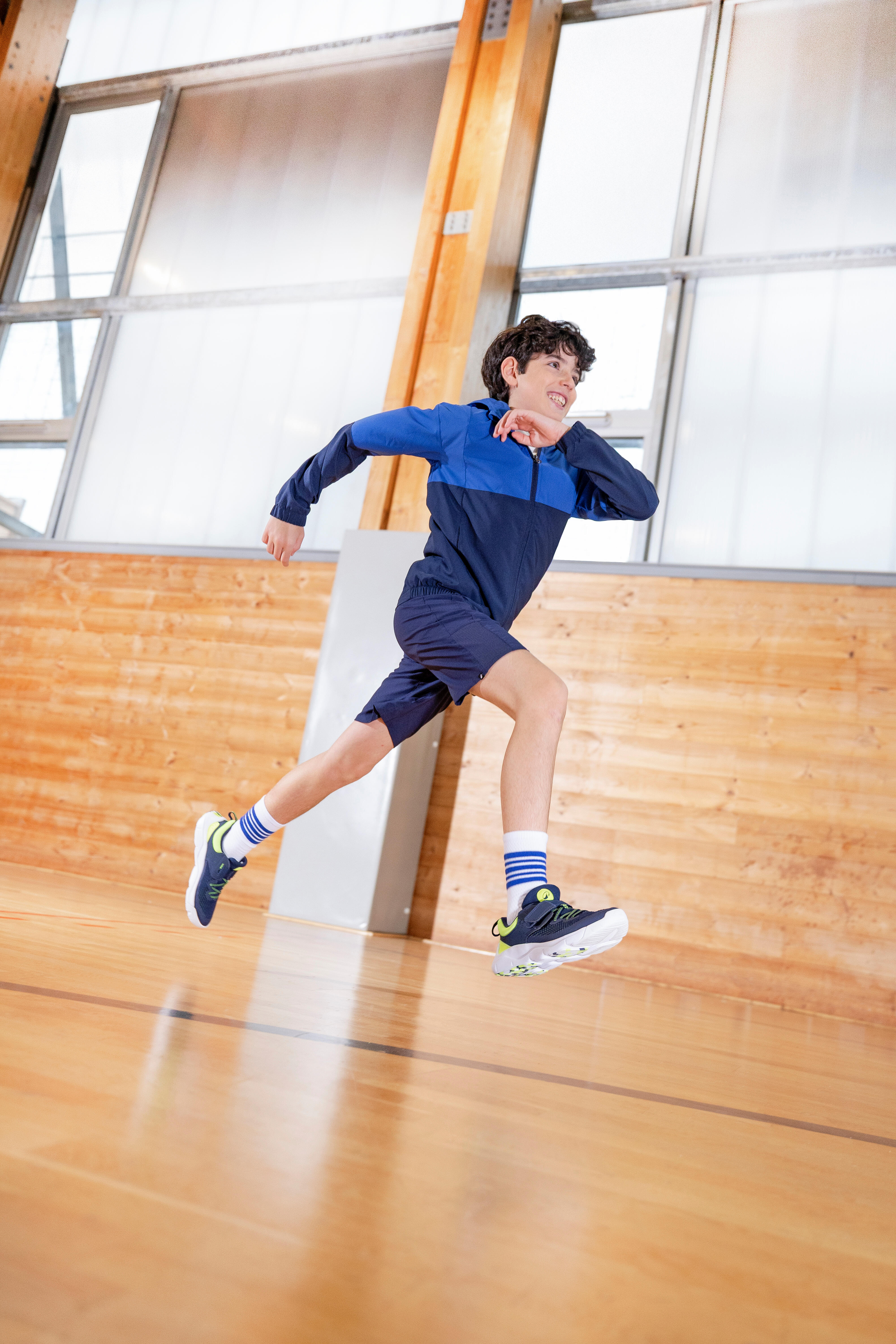 Kids' Lightweight Hook and Loop/Elastic Laces Shoes, Playful Fast - DECATHLON