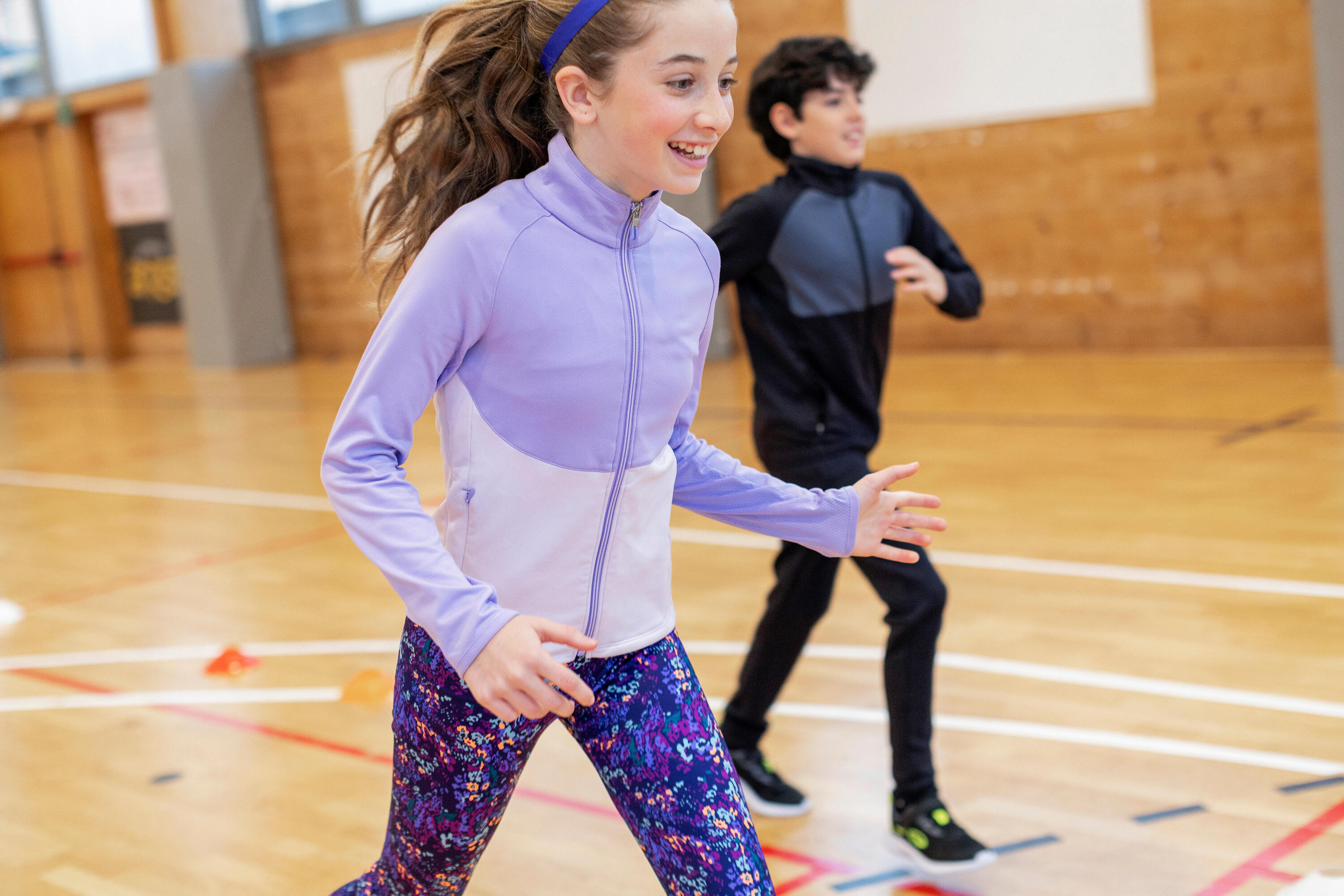 Veste de sport à taille cintrée fille, S 500 9/12