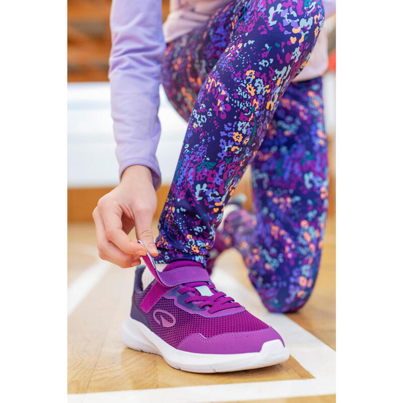 Çocuk Cırt Cırtlı Spor Ayakkabı - Mor - Play Sporty
