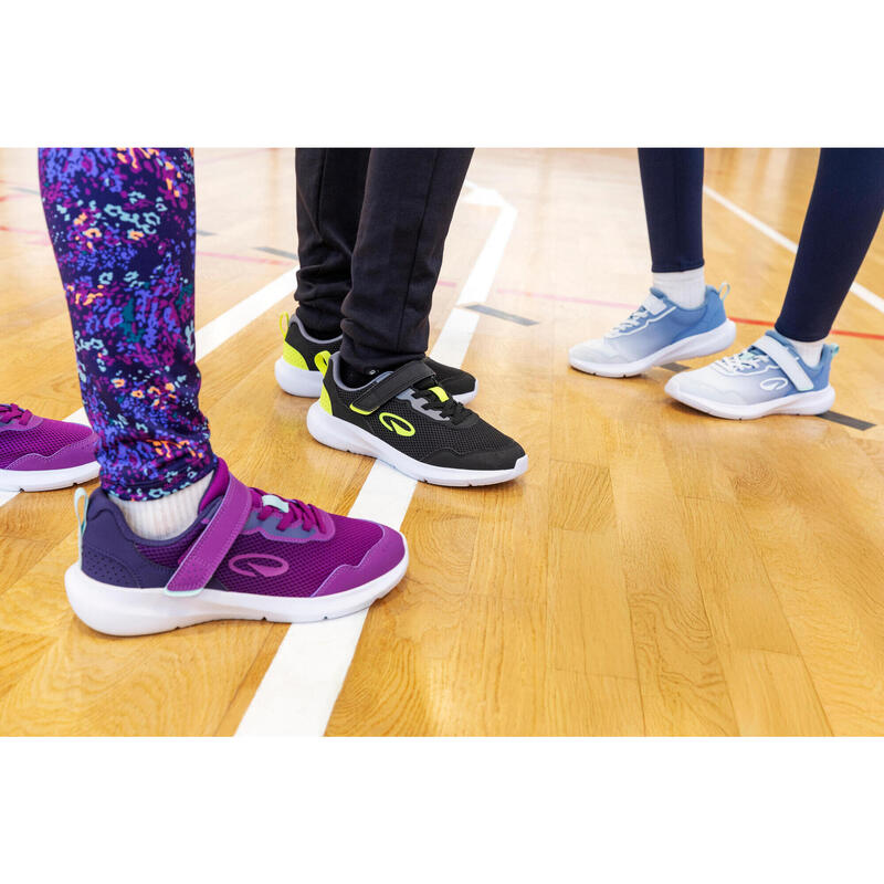Çocuk Cırt Cırtlı Spor Ayakkabı - Mor - Play Sporty